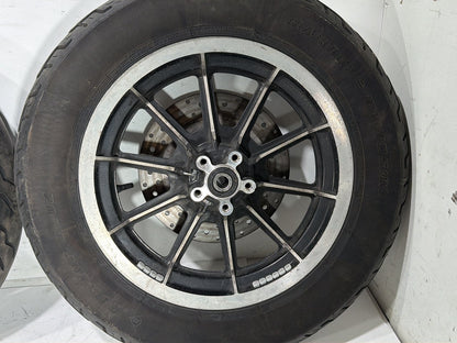 1994 Harley Electra Glide Touring Classic OEM Front & Rear Wheel Rim Tire 16"