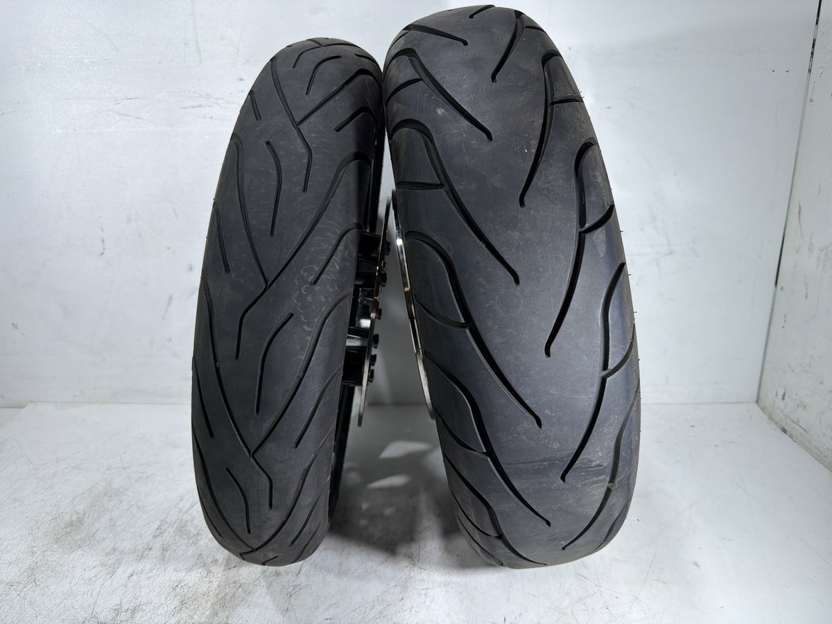 2010 Harley Street Glide Touring FLHX OEM Front & Rear Wheel Rim Tire 18" 18"
