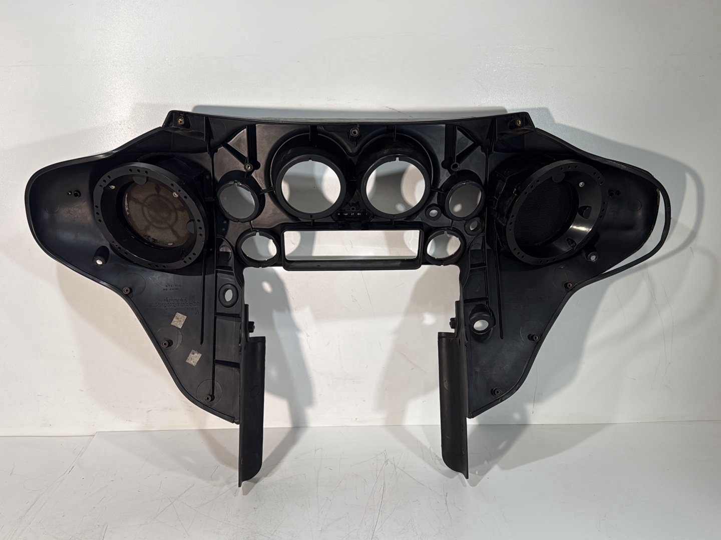 2007 - 2012 Harley-Davidson Touring Street Glide Front Inner Batwing Fairing Cover w/ Speaker SKULL covers Trim