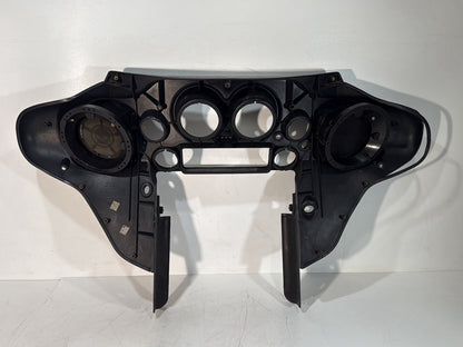 2007 - 2012 Harley-Davidson Touring Street Glide Front Inner Batwing Fairing Cover w/ Speaker SKULL covers Trim