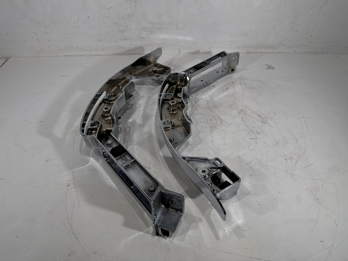 14 Harley Electra Touring Ultra OEM Left Right Saddlebag Fender Struts Brackets