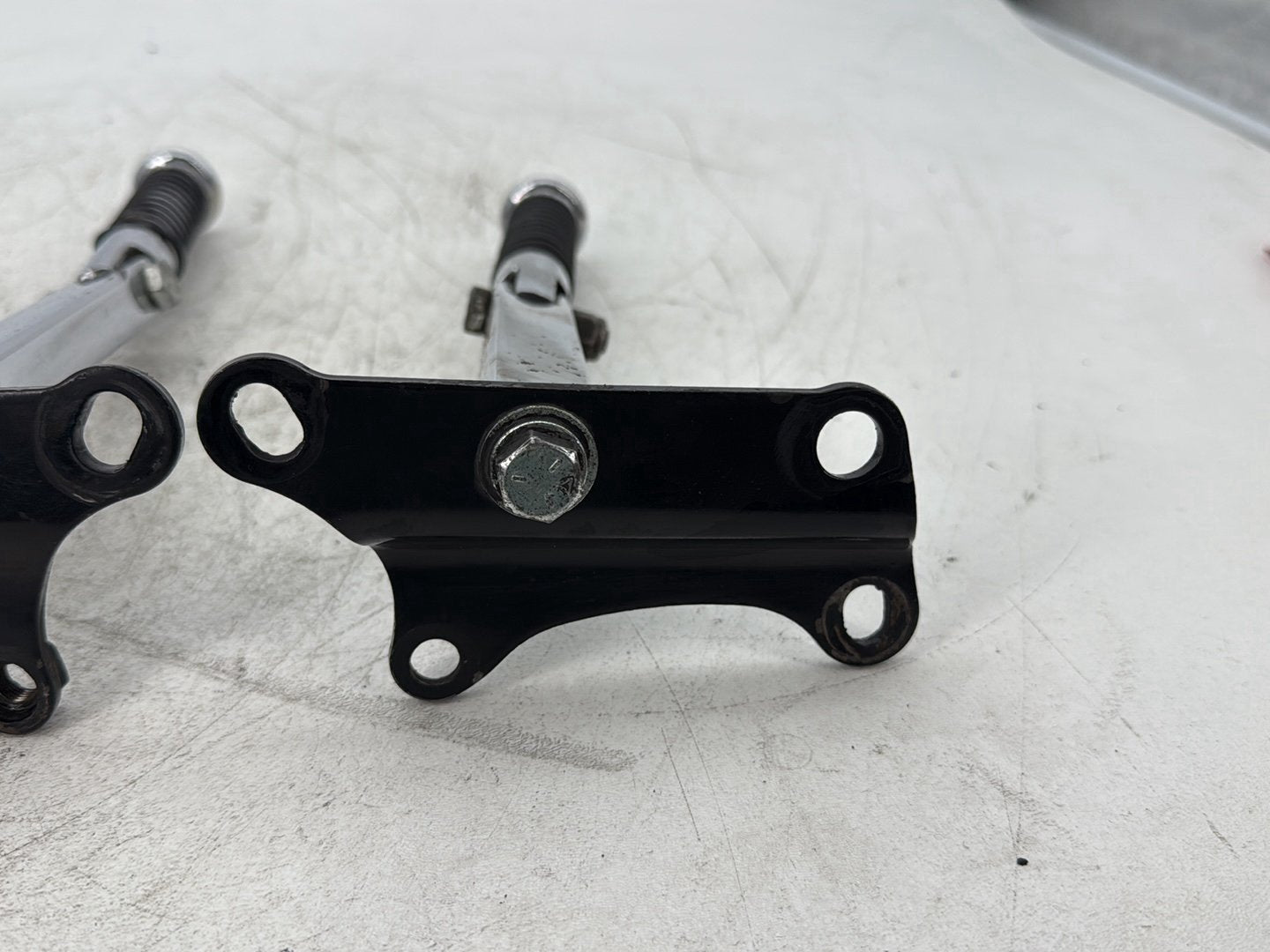 1997 Harley Sportster 1200 Custom XL1200C OEM Left & Right Driver Step Foot Rest Pegs