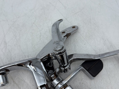 2000 Harley Dyna FXDWG Wide Glide OEM Left Right Foot Brake Control Pegs