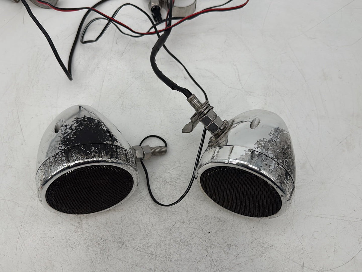 1999 - 2006 Harley-Davidson Dyna Super Glide Left Right Sound Audio Speakers 76262-08A