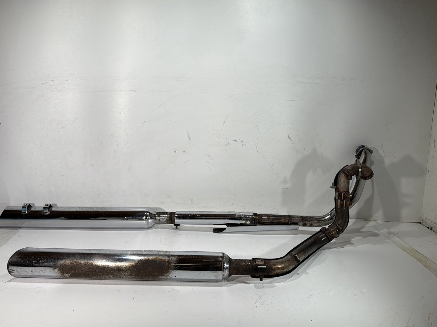 2003 Harley Electra Glide Touring Ultra FLHTCUI OEM Exhaust Header Pipes Muffler