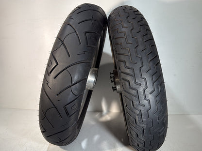 2007 - 2012 Harley-Davidson Touring Electra Glide Ultra Front & Rear Wheel Rim Tire 43402-00B
