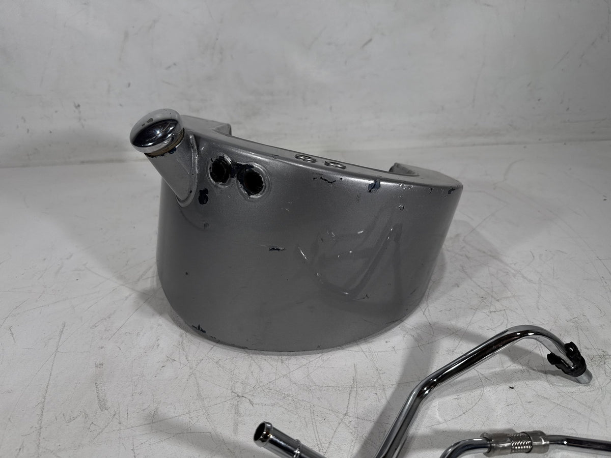2001 Harley Softail Standard OEM Oil Tank Reservoir Bottle Canister & Dipstick