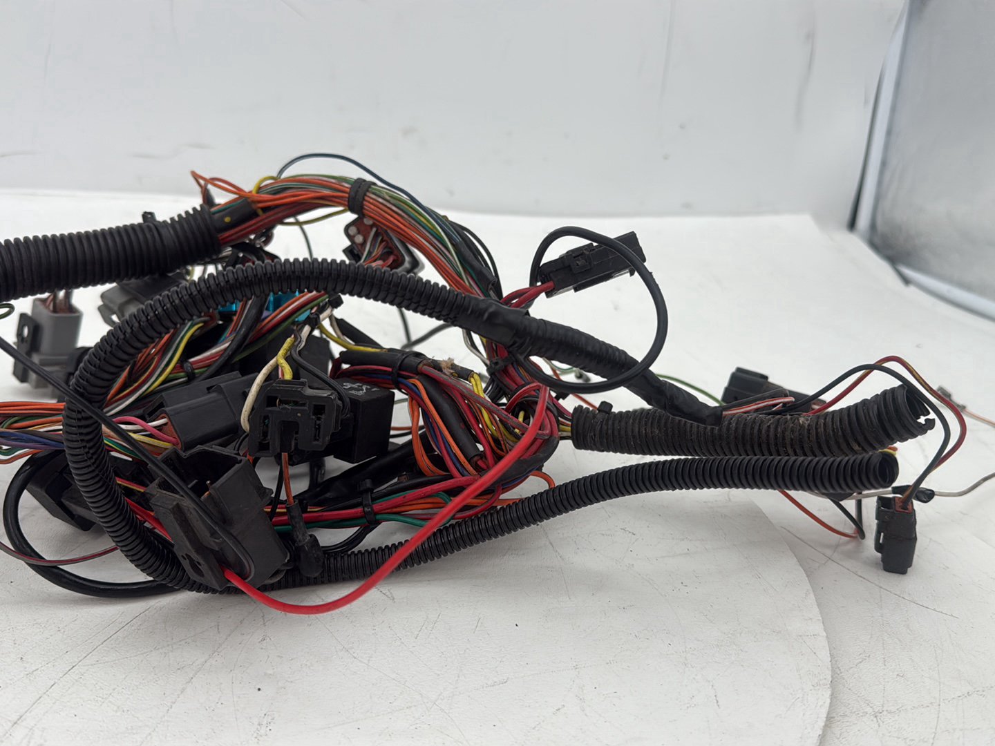 1995 Harley Touring FLHTCI Electra Glide Classic OEM Front Sub Wiring Harness Loom Interconnect