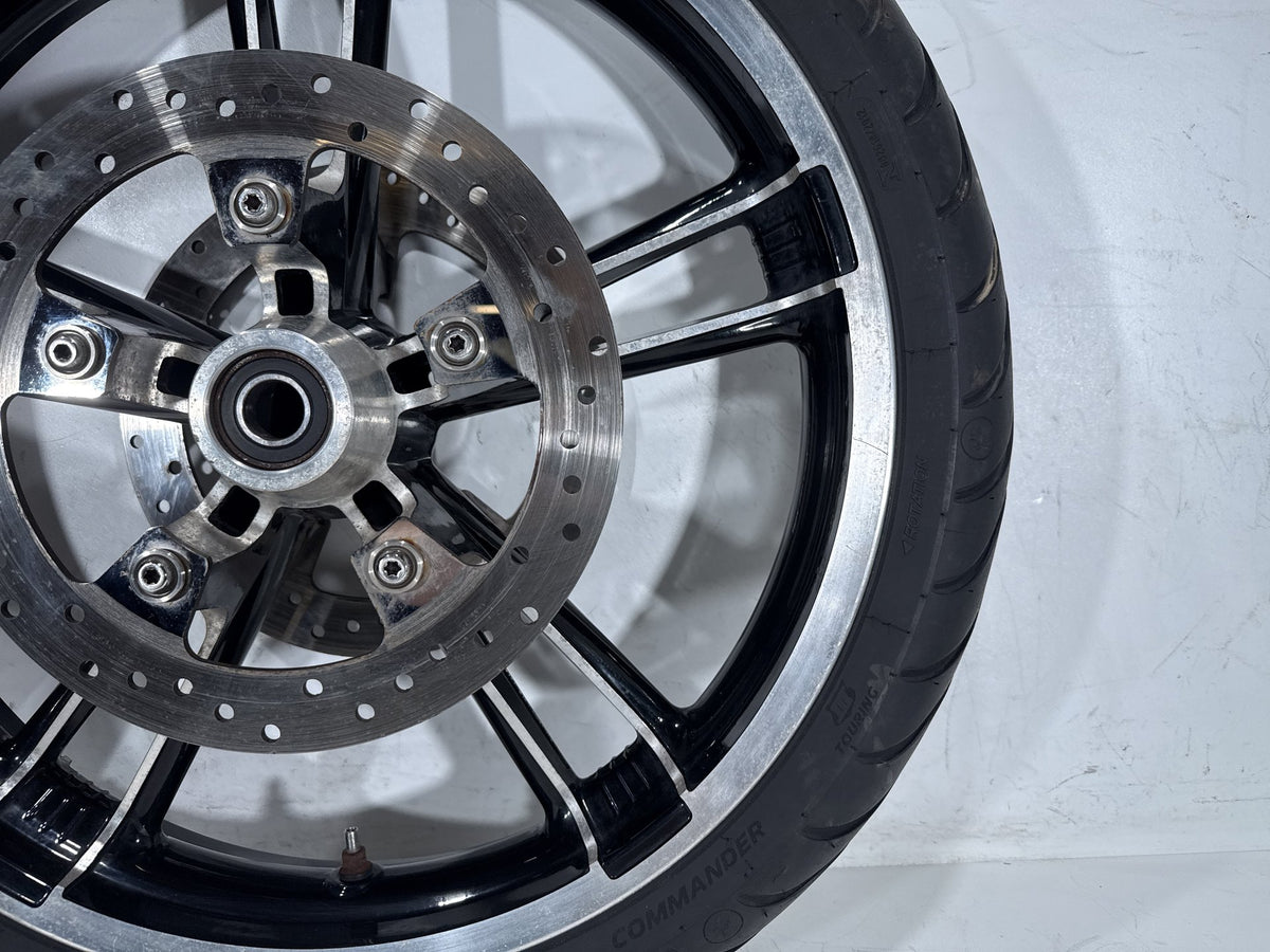 2011 Harley Street Glide Touring FLHX-103 OEM Front Wheel Rim Tire 120/70B21 21"