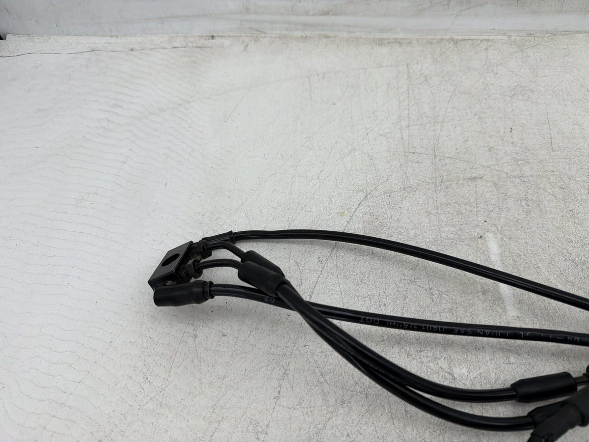 2014 Harley Dyna Switchback FLD OEM Front Brake Hose Line Pipe ABS
