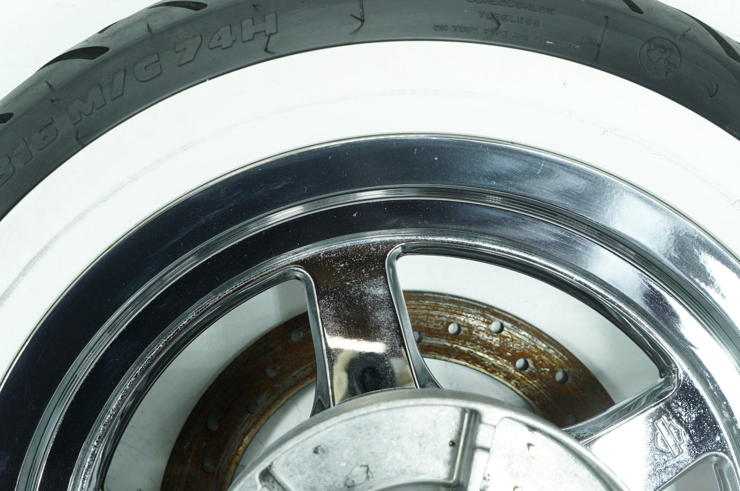 2007 - 2012 Harley-Davidson Touring Electra Glide Ultra Front & Rear Wheel Rim Tire 55035-11, 43332-04