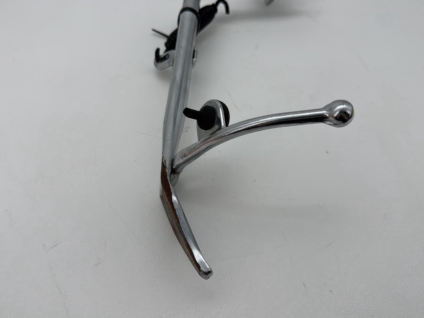 2008 Harley Softail Deluxe FLSTN OEM Left Side Jiffy Kick Stand & Spring