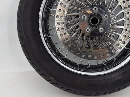 1999 - 2006 Harley-Davidson Touring Electra Glide Ultra Front Wheel Rim Tire Spoked 43440-05A