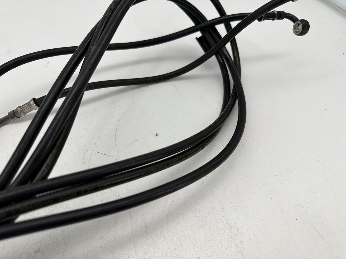 2014 Harley Electra Glide Touring Ultra OEM Front Brake Hose Line Pipe ABS
