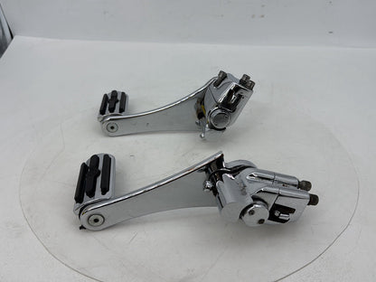 2007 - 2011 Harley-Davidson Touring Electra Glide Ultra Passenger Left & Right Foot Pegs Kuryakyn