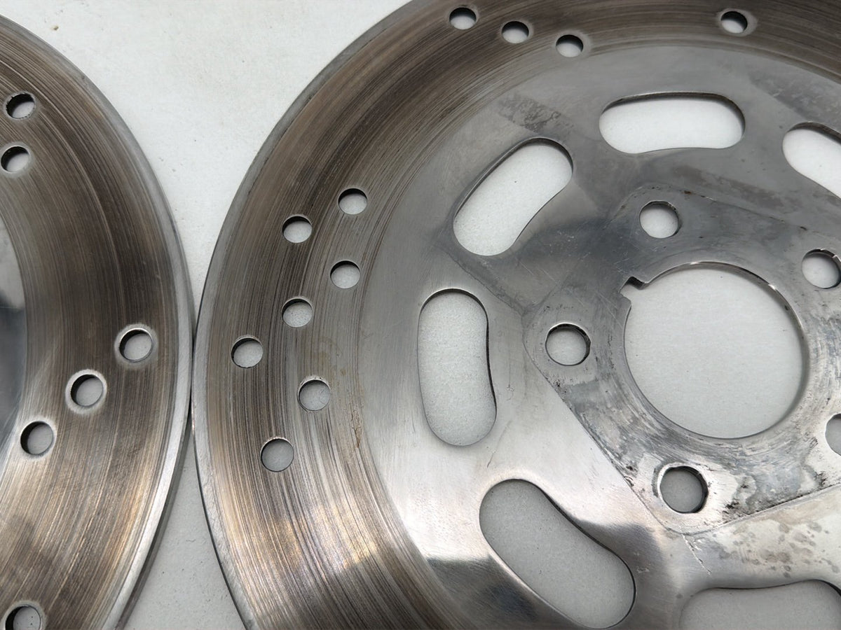 1990 Harley Electra Glide Touring Sport OEM Front Brake Rotors Disc Pair