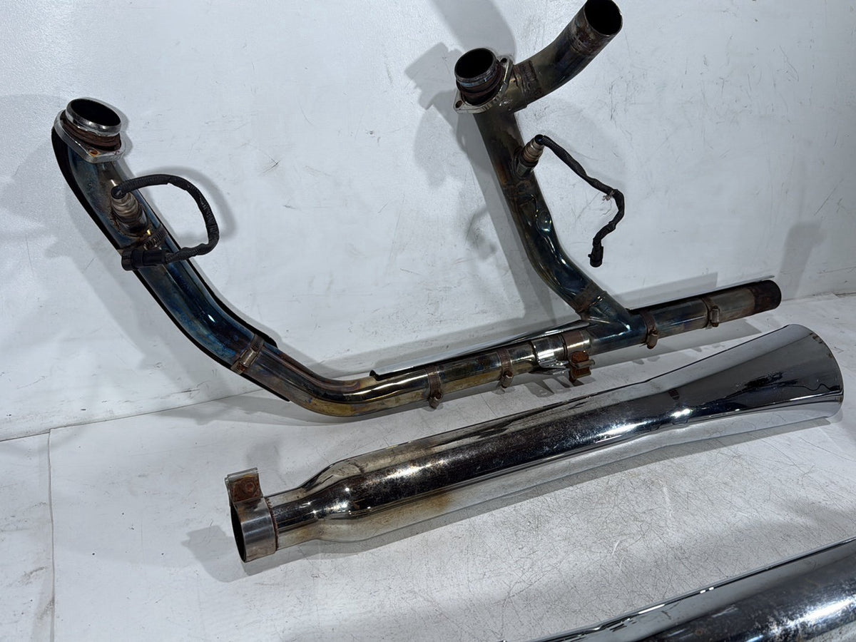 2007 Harley Electra Glide Touring Ultra OEM Exhaust Header Pipes Muffler