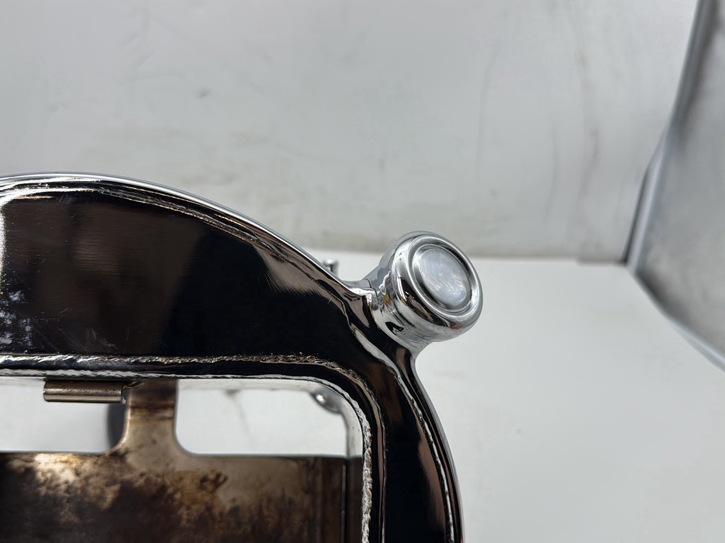 1991 Harley Heritage Softail Classic FLSTC OEM Oil Tank Reservoir Bottle Canister & Dipstick