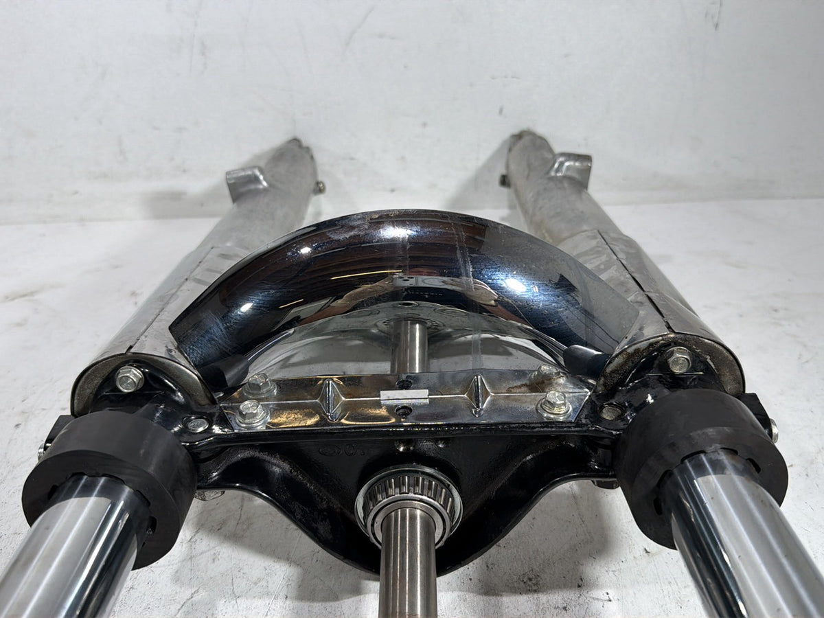 94 Harley Electra Glide Touring Front Triple Tree Set & LH RH Fork Legs Sliders