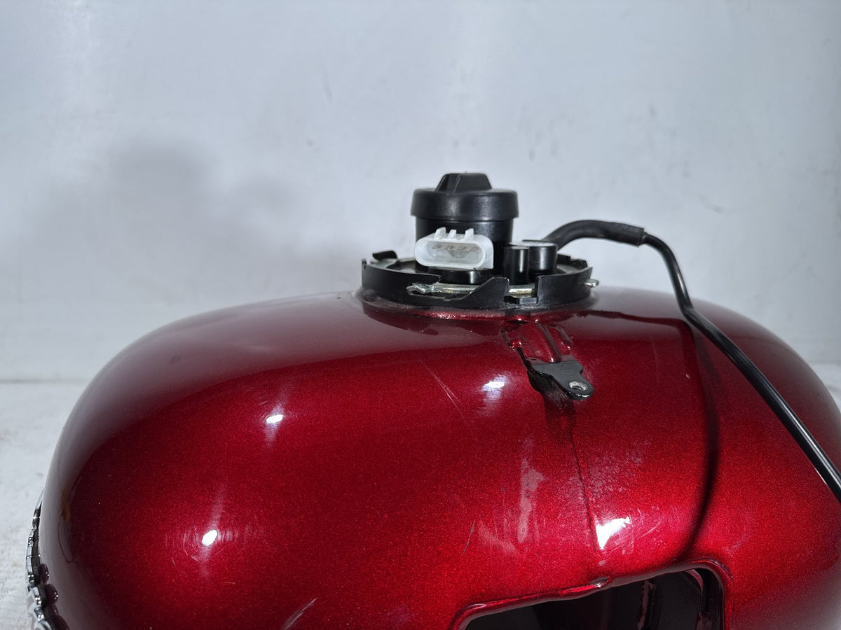 2009 Harley Electra Glide Touring CVO Fuel Gas Tank Gasoline Reservoir DENTED
