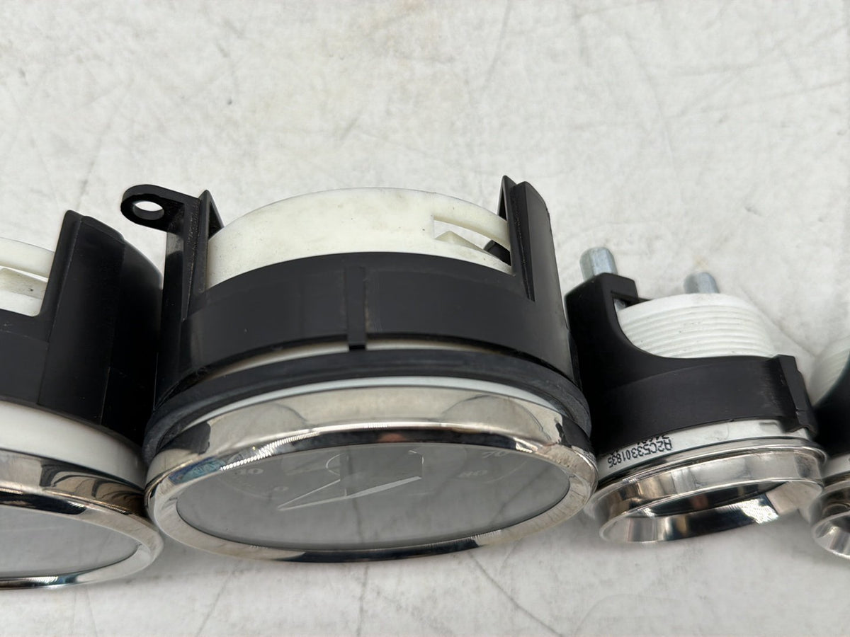 11 Harley Electra Glide Touring Ultra OEM Air Oil Volt Fuel Tacho Speedo Gauges