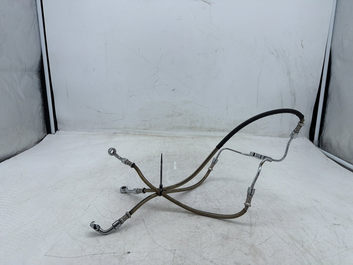 2004 Harley Electra Glide CVO Screamin Eagle OEM Front Brake Hose Line Pipe