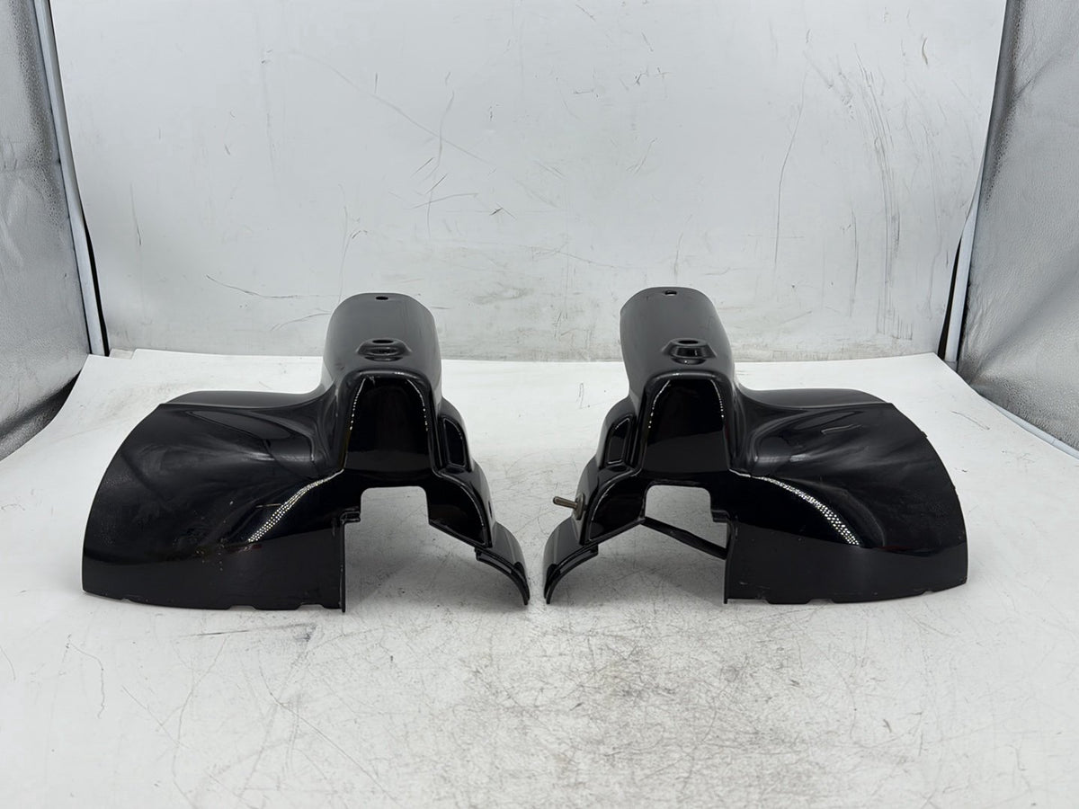2009 Harley Road King Touring Police OEM Left & Right Headlamp Nacelle Covers