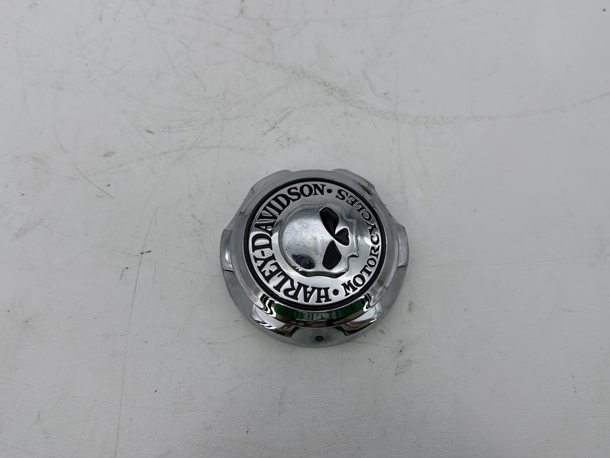 2009 Harley Sportster XL1200C 1200 Fuel Gas Tank Cap Bushing Hub Willie G SKULL