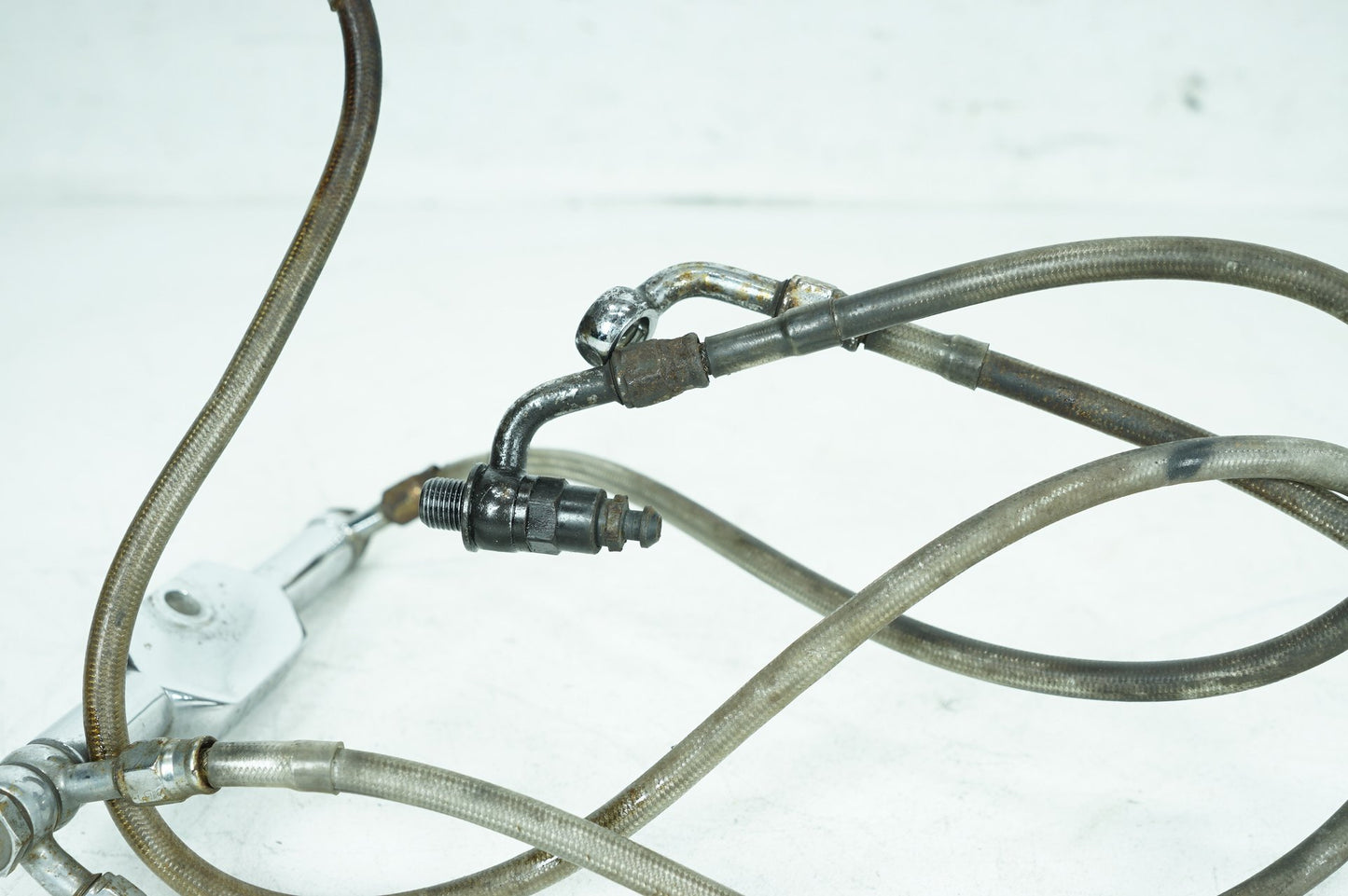 2007 - 2013 Harley-Davidson Touring Electra Glide Ultra Front Brake Hose Line Pipe ABS 41679-09