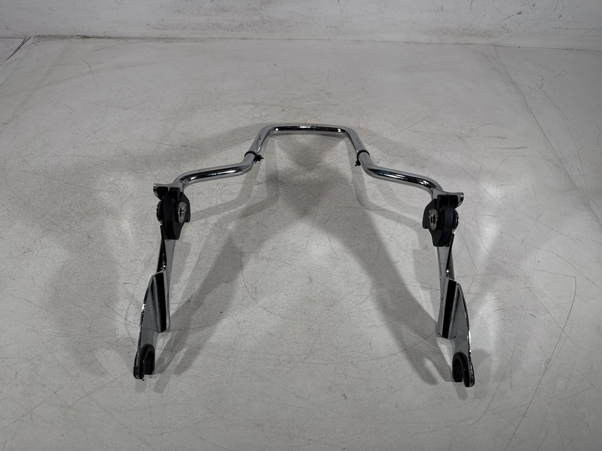 2013 Harley Street Glide Touring FLHX OEM Rear Back Sissy Bar Rail Sissybar