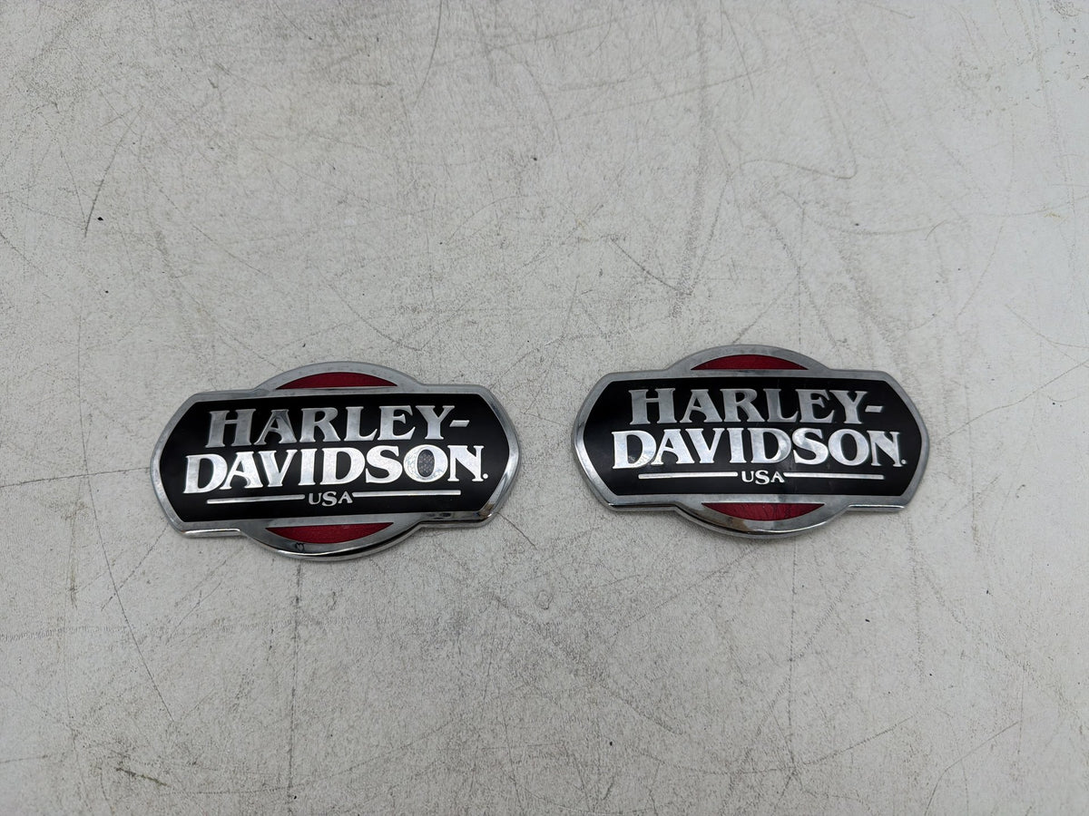 2013 Harley Electra Glide Touring FLHTCU OEM Fuel Tank Badges Trim Logo Sticker