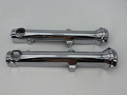 1999 - 2006 Harley-Davidson Dyna Low Rider Front Left & Right Fork Legs Sliders Chrome