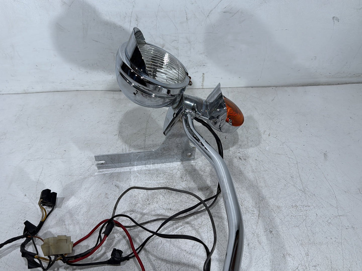 1990 Harley Electra Glide Touring OEM Front Turn Signal Indicators Aux Light Bar
