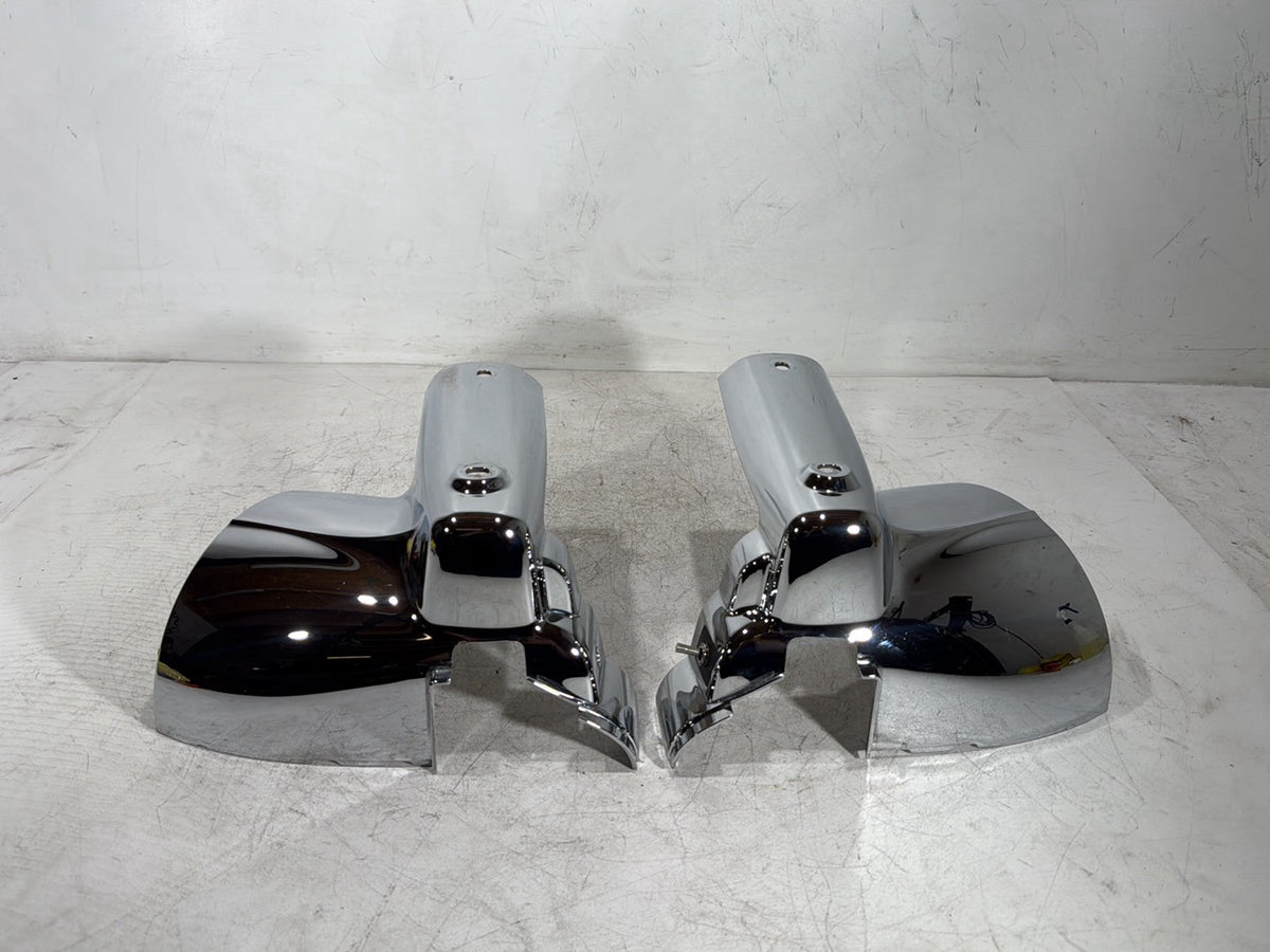 2005 Harley Road King Touring Police OEM Left & Right Headlamp Nacelle Covers