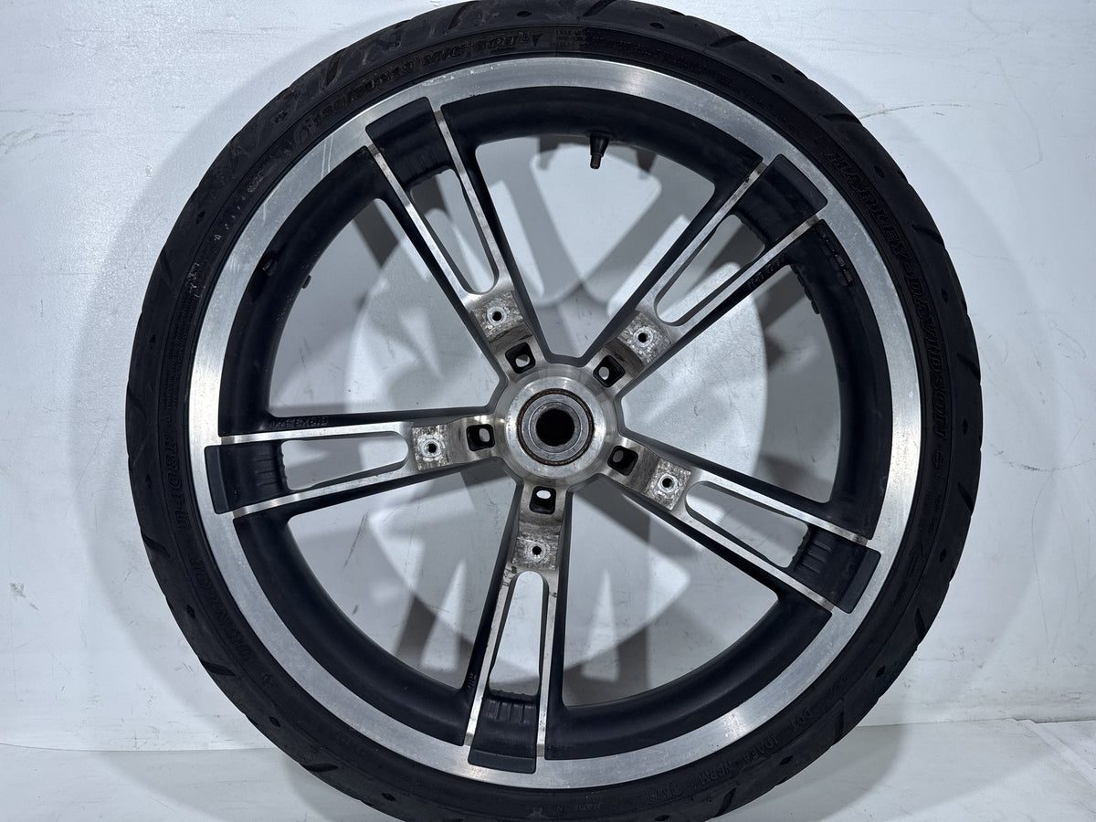 2013 Harley Street Glide Touring FLHX OEM Front Wheel Rim Tire 130/60B19