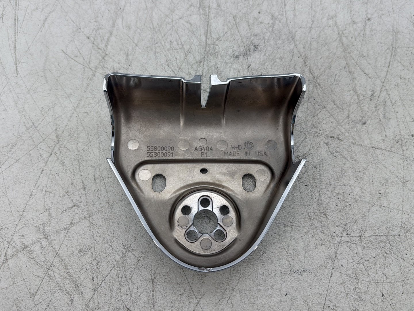 2016 Harley Road King Touring FLHR OEM Nacelle Ignition Trim Panel Cover