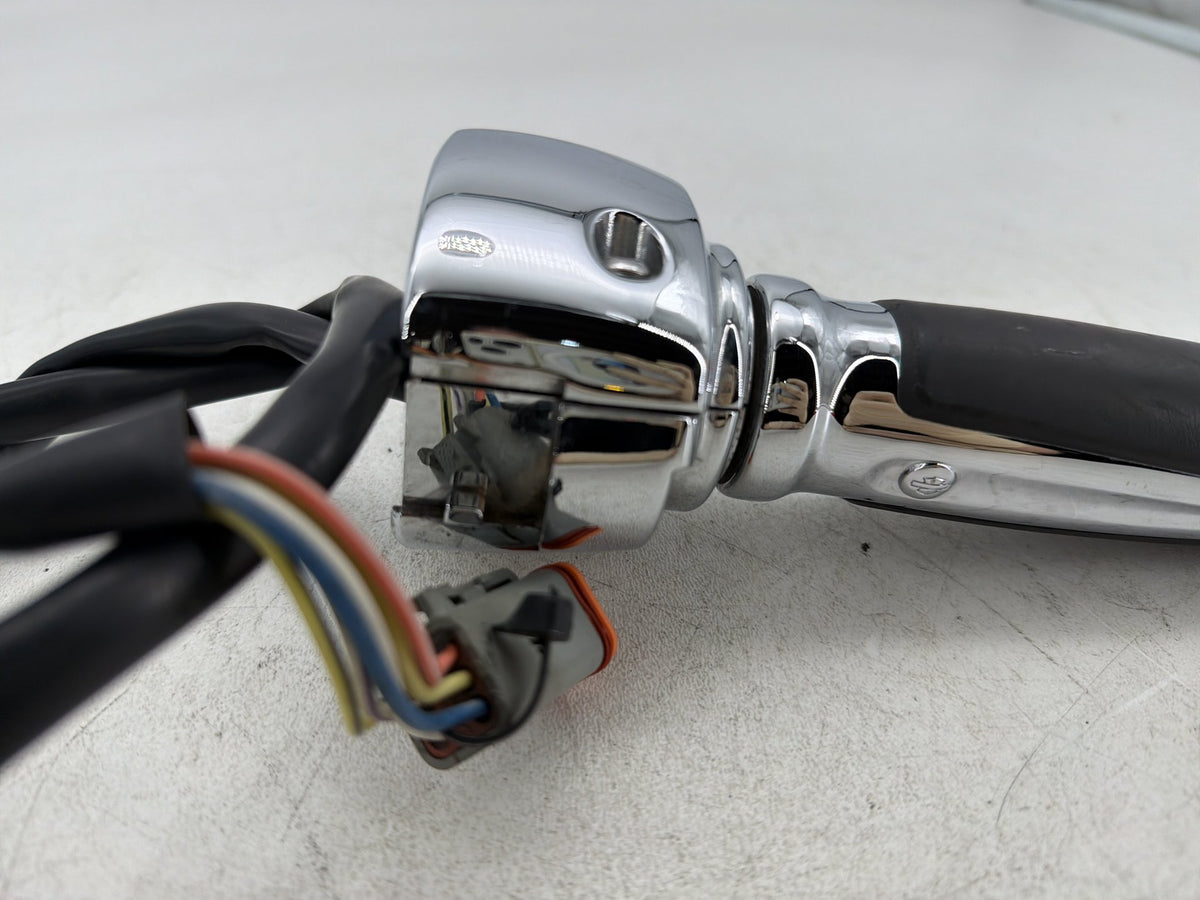 03 Harley Softail Deuce FXSTDI OEM Left Turn Signal Headlight Switches Controls