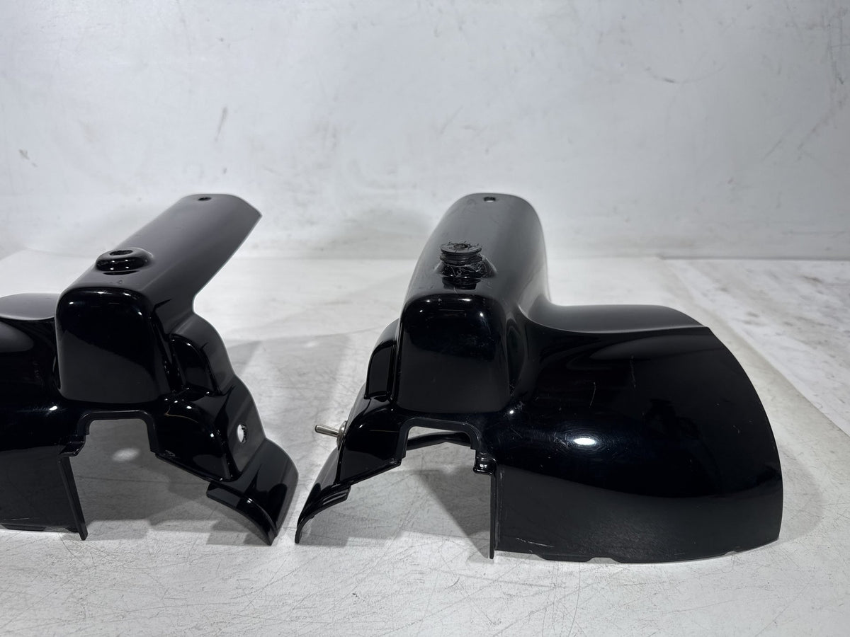 2010 Harley Road King Touring Police OEM Left & Right Headlamp Nacelle Covers