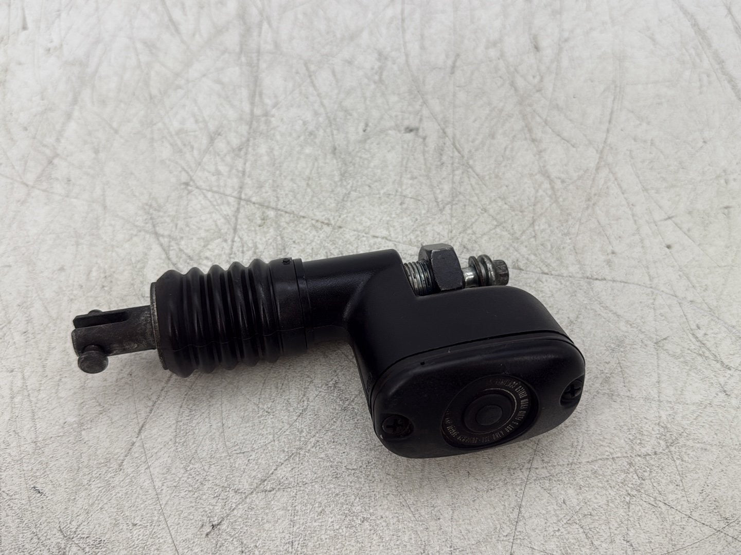 2004 Harley Road King Touring Custom FLHRSI OEM Rear Brake Master Cylinder Reservoir