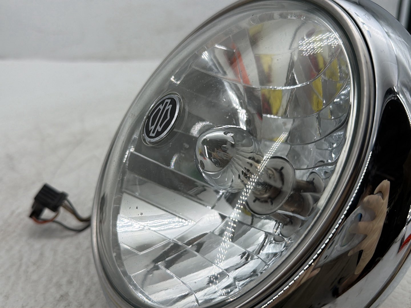 2011 Harley Heritage Softail Classic FLSTC OEM Headlight Headlamp Head Light Halogen