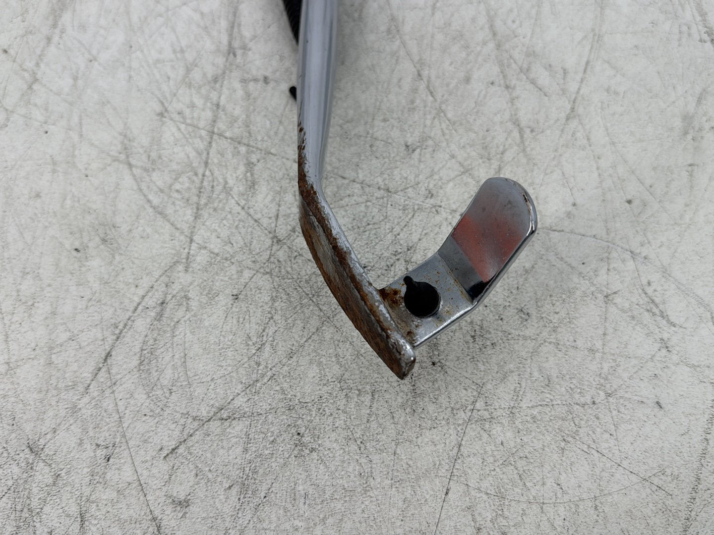 2000 Harley Softail FLSTC Heritage Classic OEM Left Side Jiffy Kick Stand & Spring
