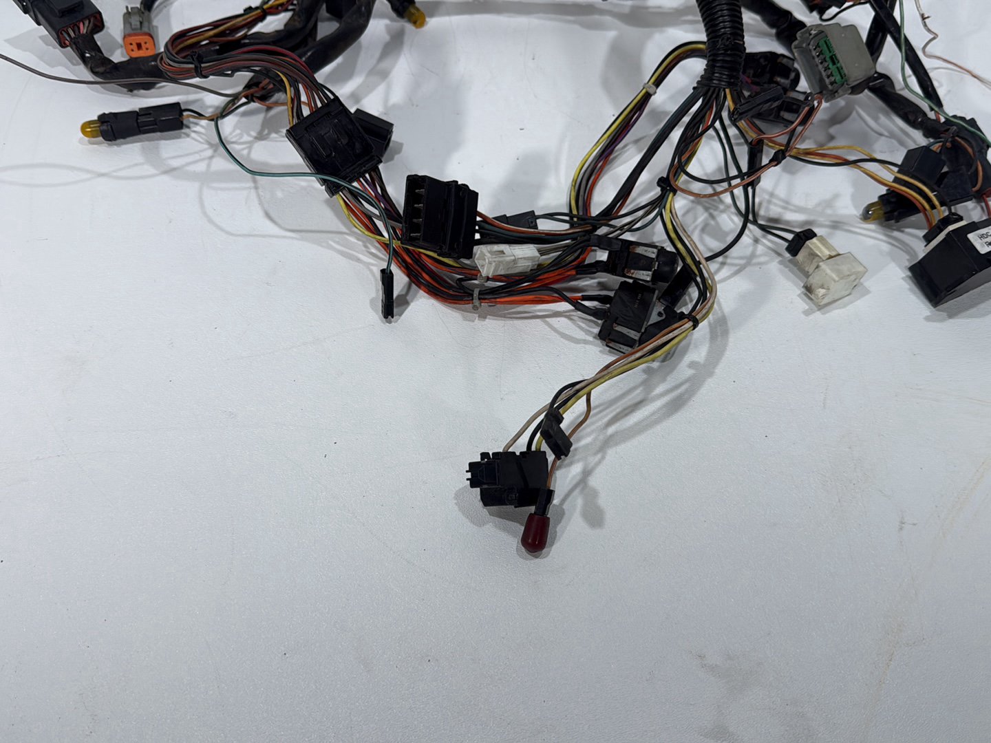 2003 Harley Electra Glide Touring Ultra FLHTCUI OEM Front Sub Wiring Harness Loom Interconnect