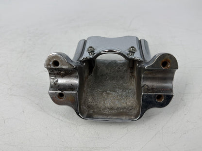 2005 Harley Sportster XL883C 883 Custom OEM Front Handlebar Riser Top Clamp Chrome