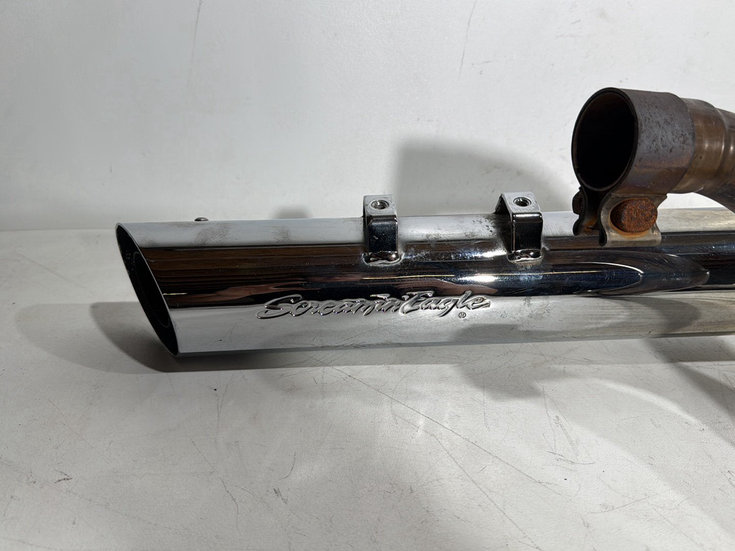 2007 Harley Touring FLHTC Electra Glide Classic OEM Exhaust Header Muffler Pipes Screamin Eagle