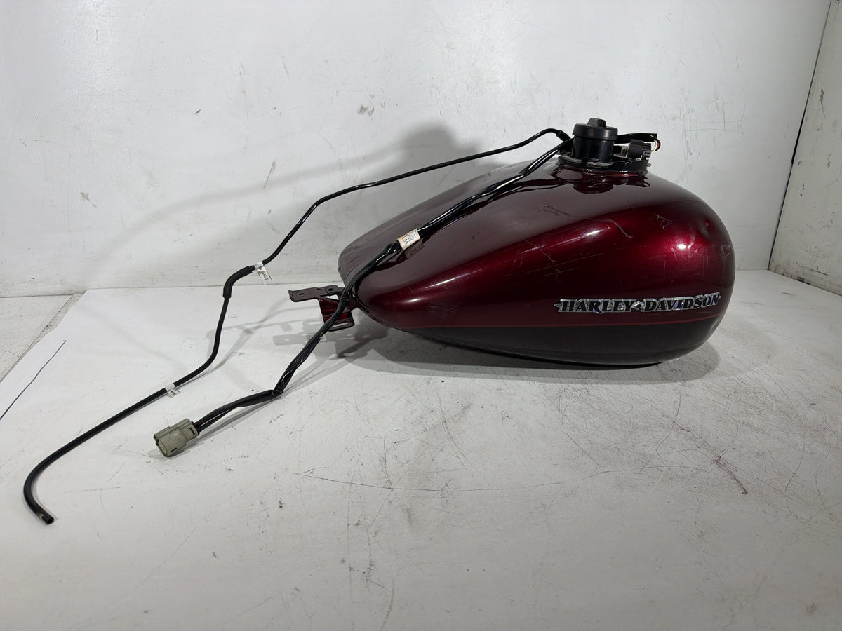 2015 Harley Electra Glide Touring OEM Fuel Gas Tank Gasoline Reservoir DENTED