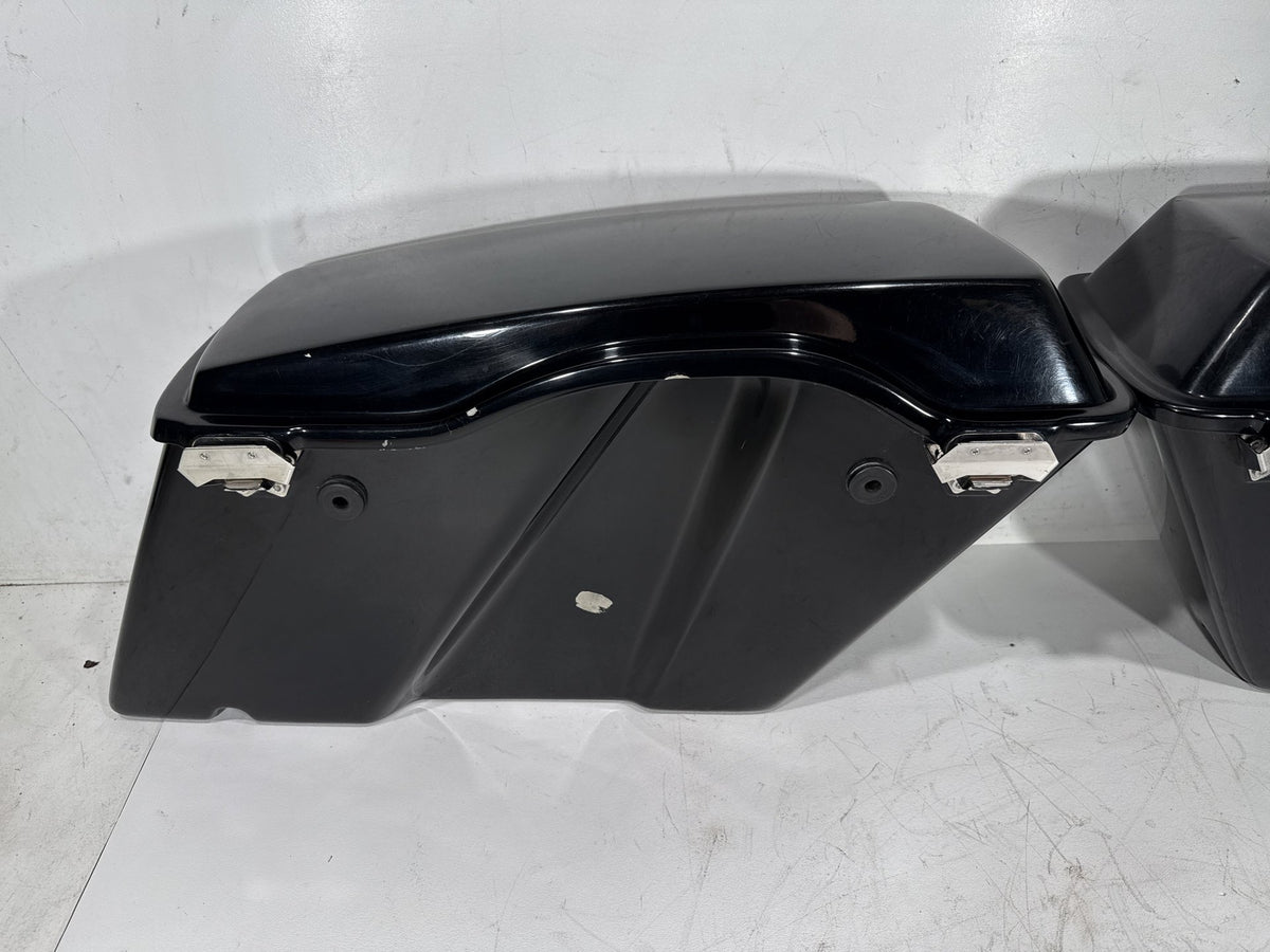 2002 Harley Electra Glide Touring FLHT OEM Left Right Saddlebags Luggage NOKey