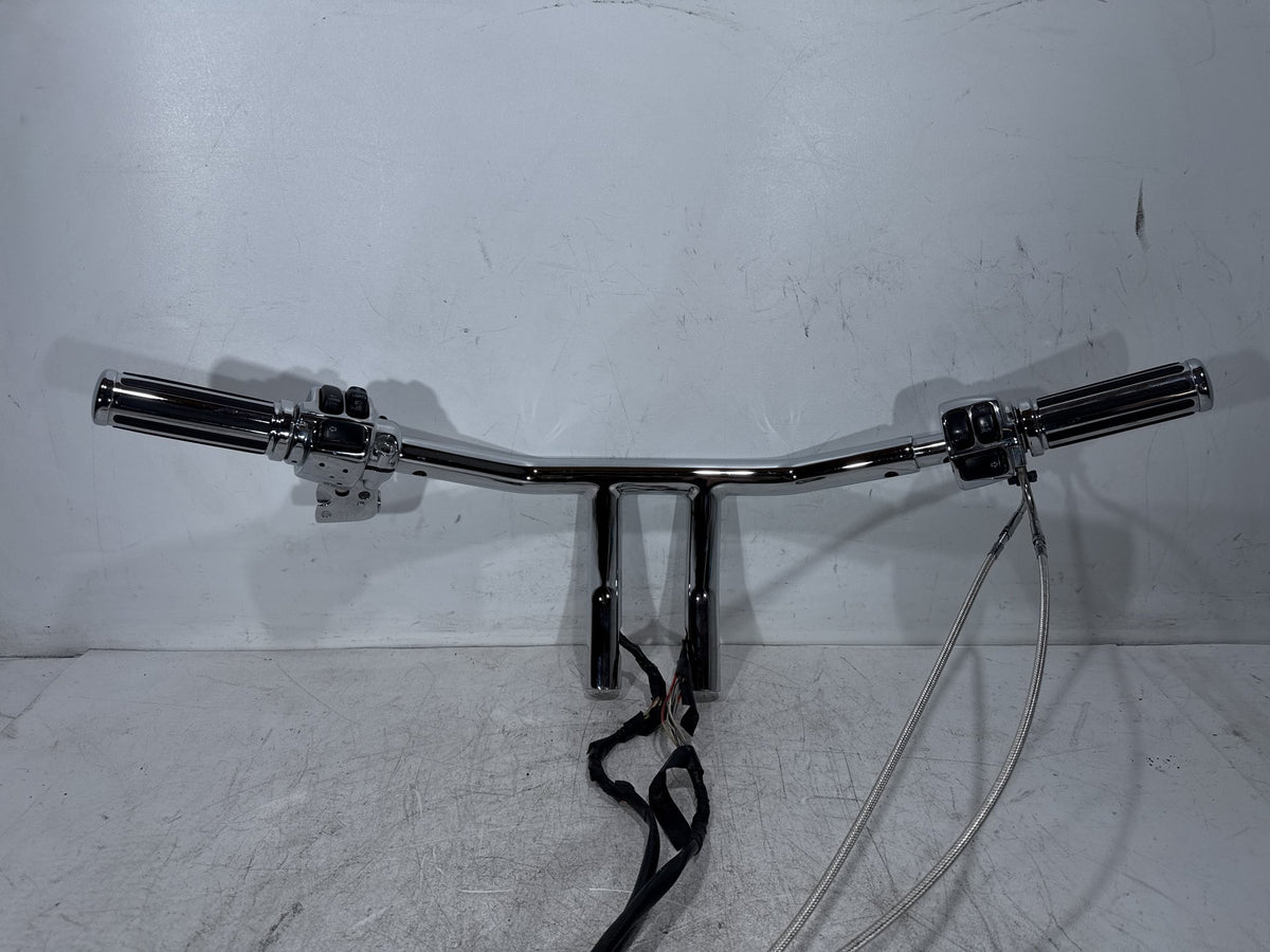 2002 Harley Dyna Wide Glide FXDWG OEM Handlebars Left Right Switches Controls