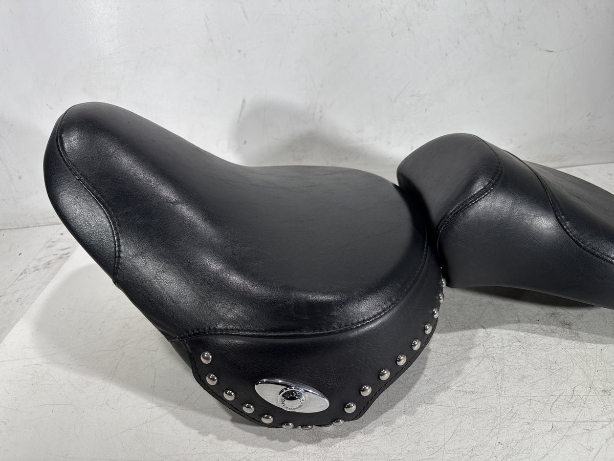 04 Harley Heritage Softail Classic FLSTCI OEM Passenger Rider Driver Seat Saddle