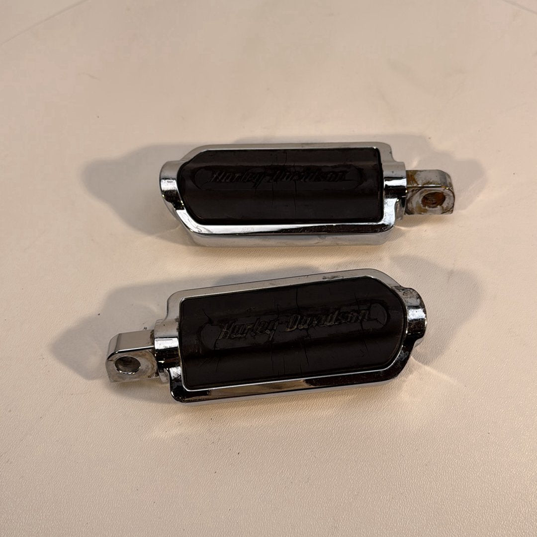1986 - 2003 Harley-Davidson Sportster Hugger 883 Passenger Left & Right Foot Pegs 50312-03