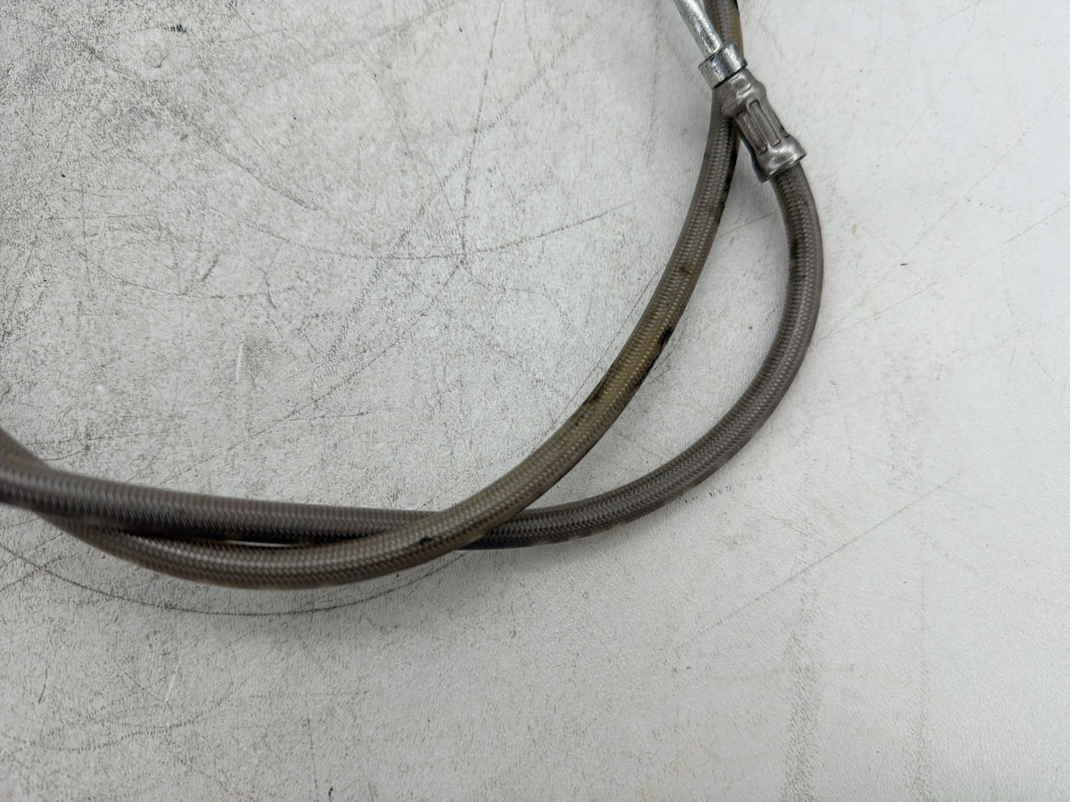 2009 Harley Electra Glide Touring CVO Eagle OEM Front Brake Hose Line Pipe ABS